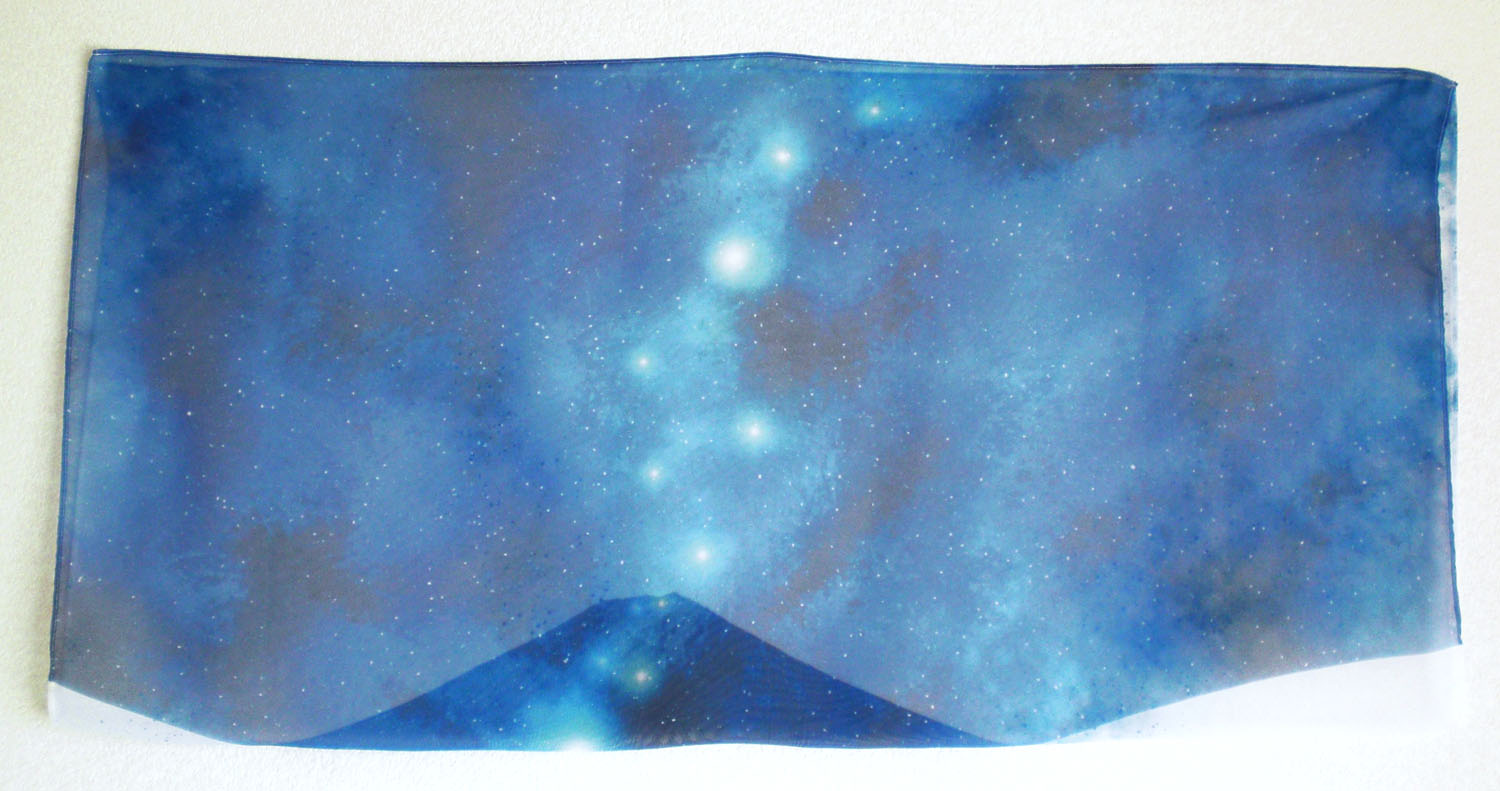 富士山★銀河スカーフ2